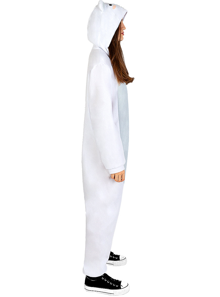 Déguisement ours polaire onesie adulte