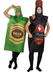 Déguisement bouteille de vin adulte
