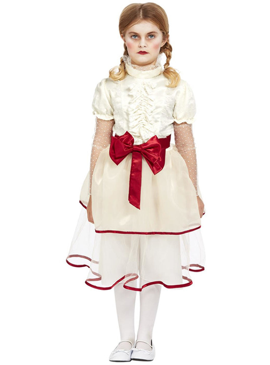Déguisement poupée en porcelaine fille