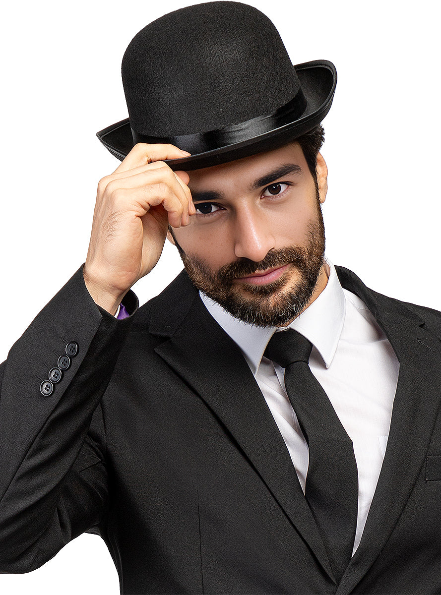 Chapeau melon noir
