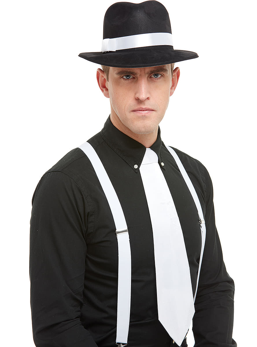 Bretelles blanches