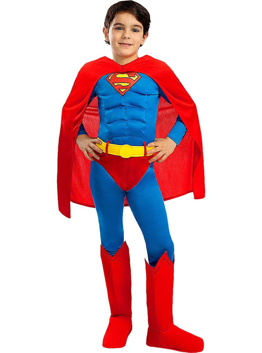 Déguisement Superman enfant deluxe