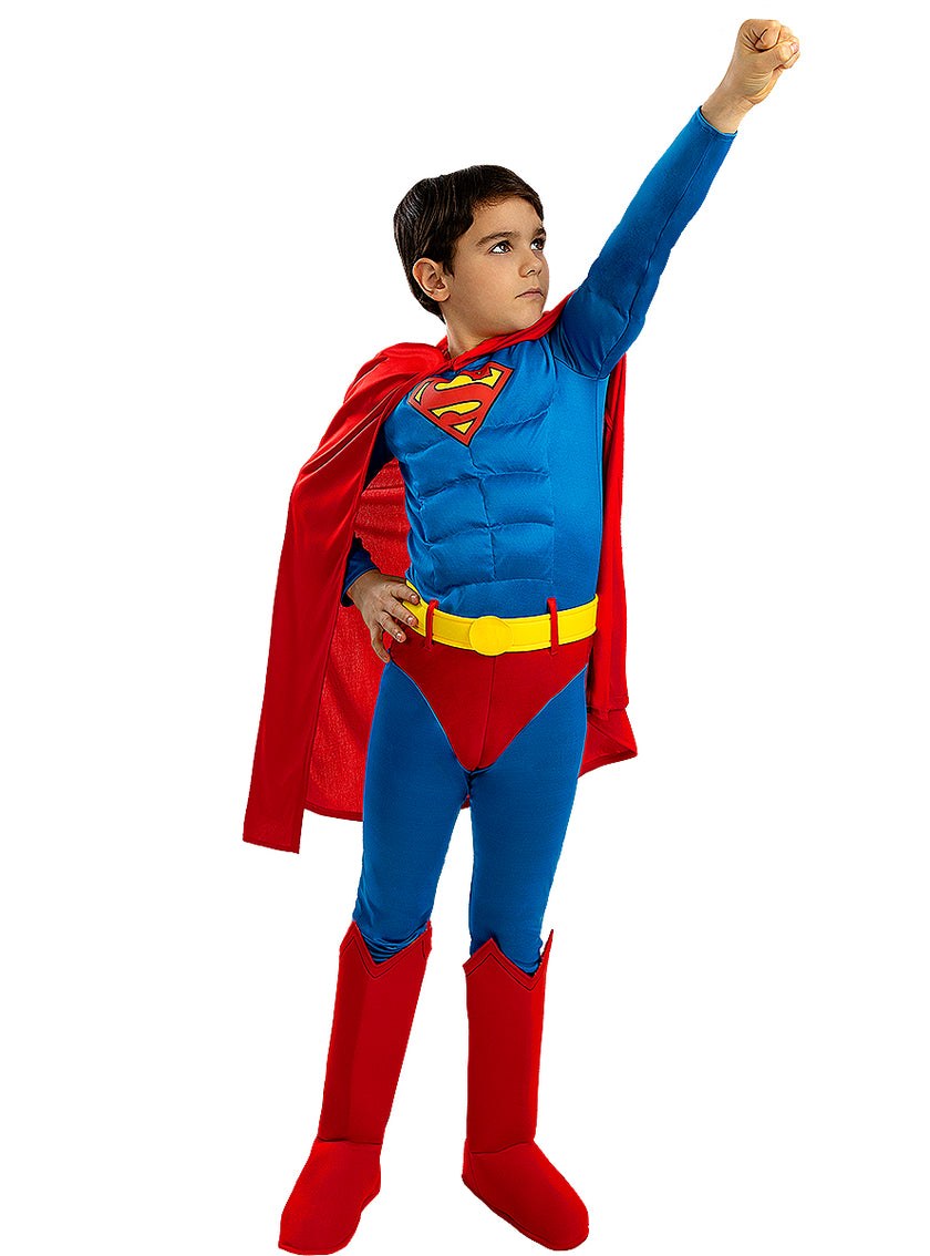 Déguisement Superman enfant deluxe