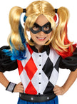 Perruque Harley Quinn pour fille
