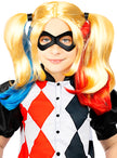 Perruque Harley Quinn pour fille