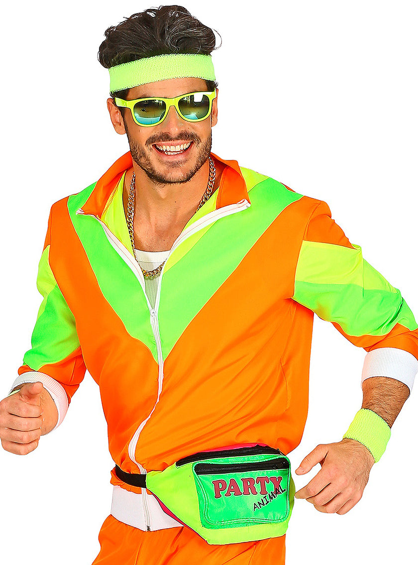 Banane années 80 fluo