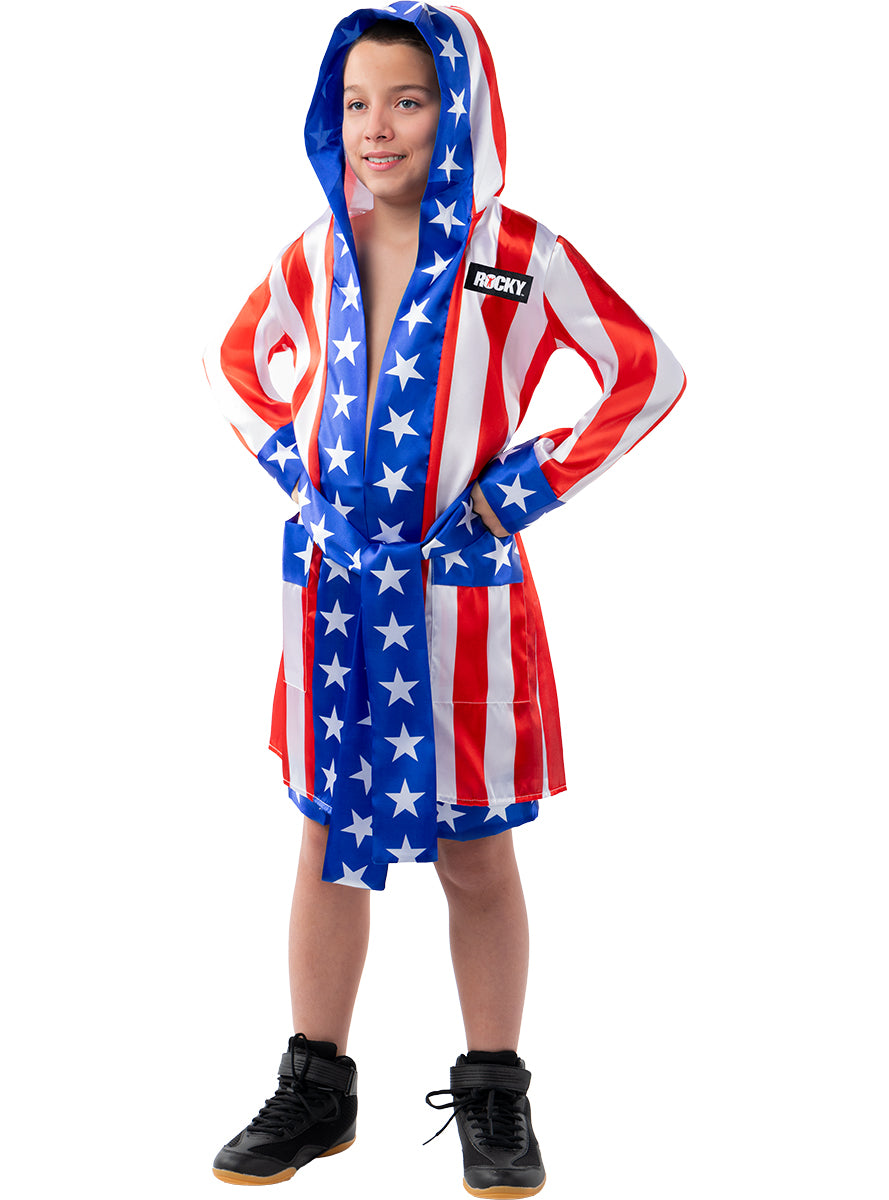Peignoir de boxe Rocky Balboa pour enfant