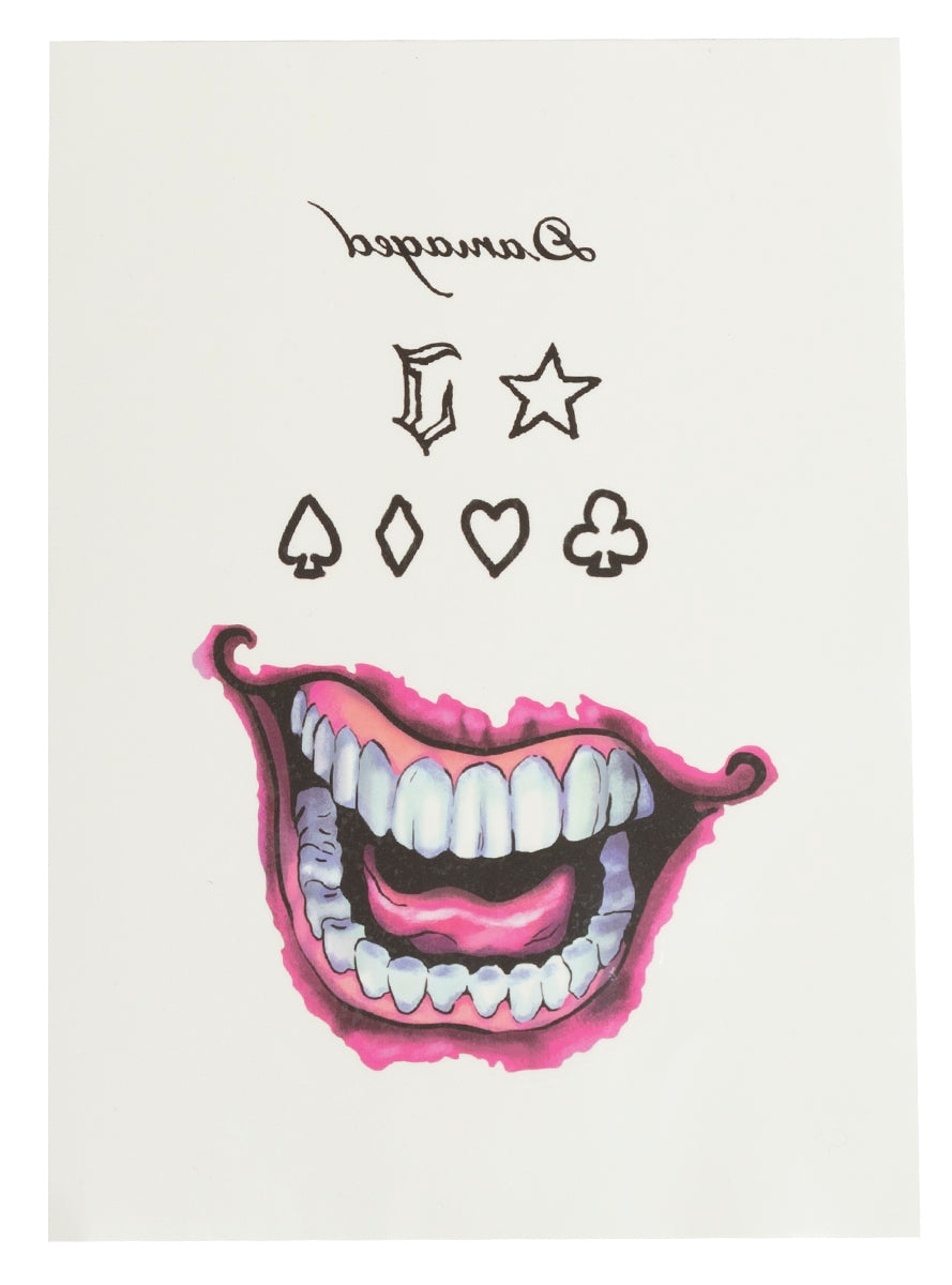 Tatouages Joker - Suicide Squad