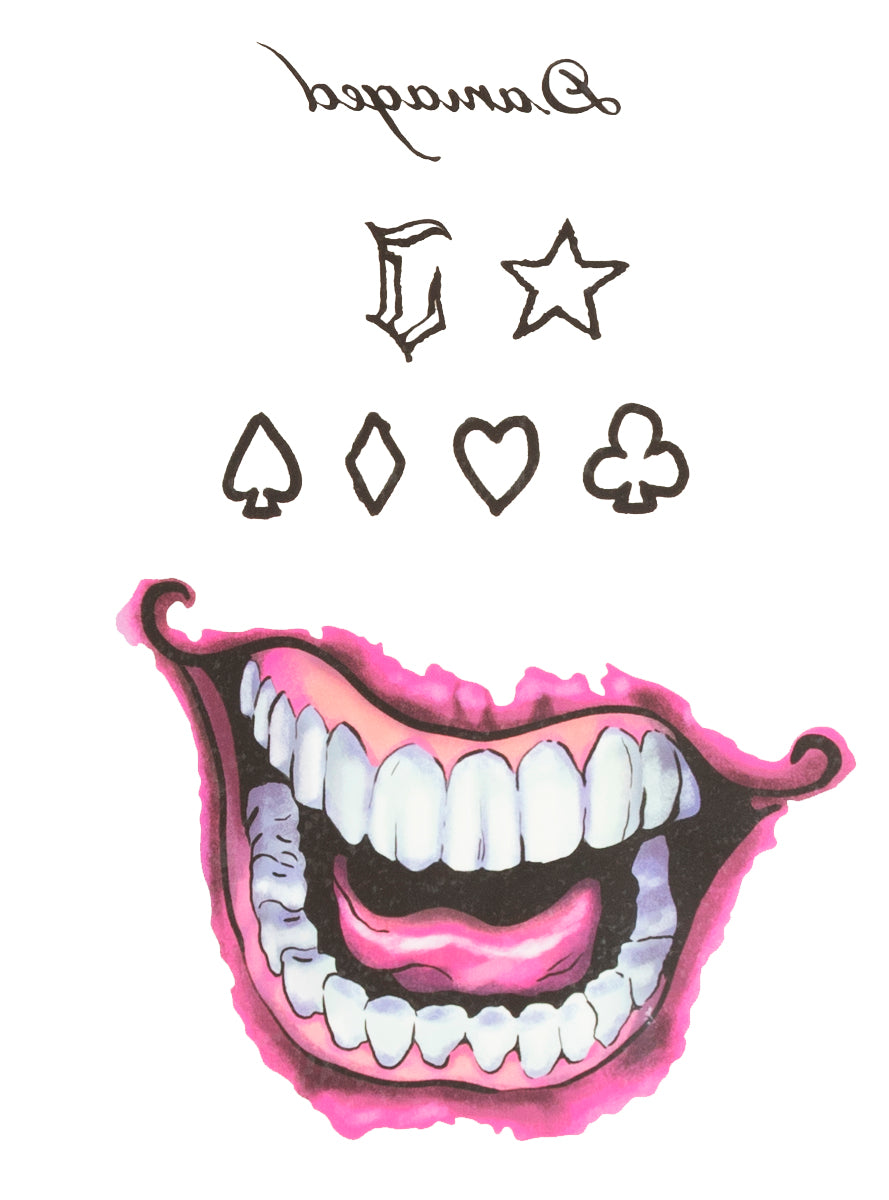 Tatouages Joker - Suicide Squad
