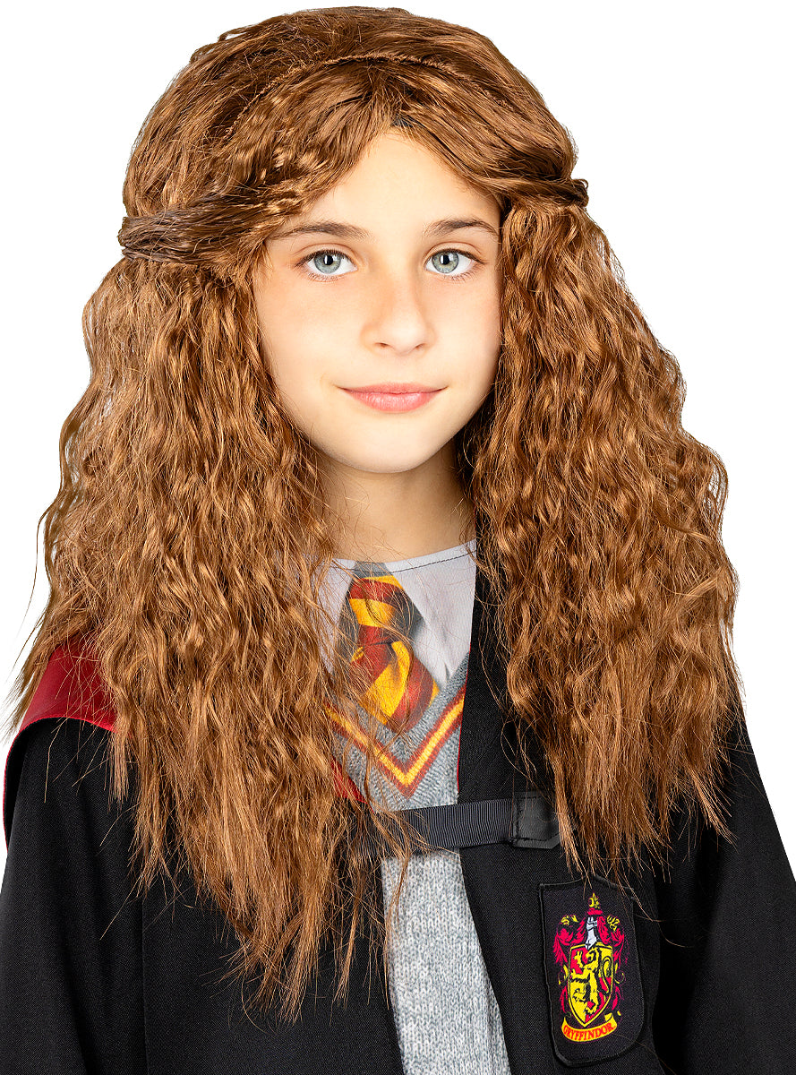 Perruque Hermione Granger pour fille - Harry Potter