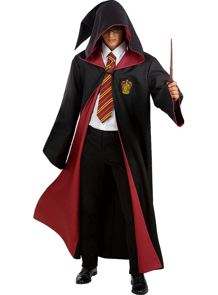 Cravate Gryffondor avec pin's - Harry Potter