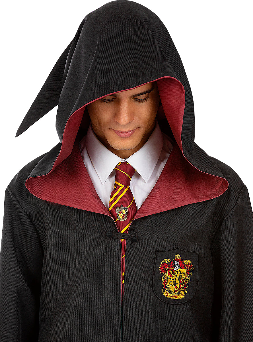 Cravate Gryffondor avec pin's - Harry Potter