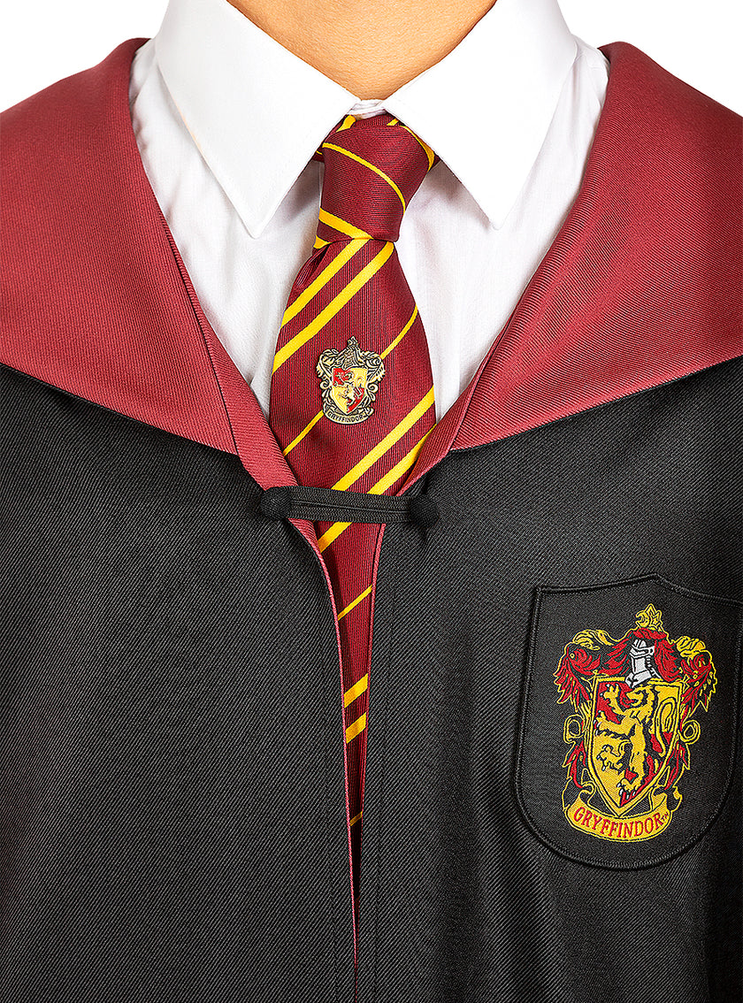 Cravate Gryffondor avec pin's - Harry Potter