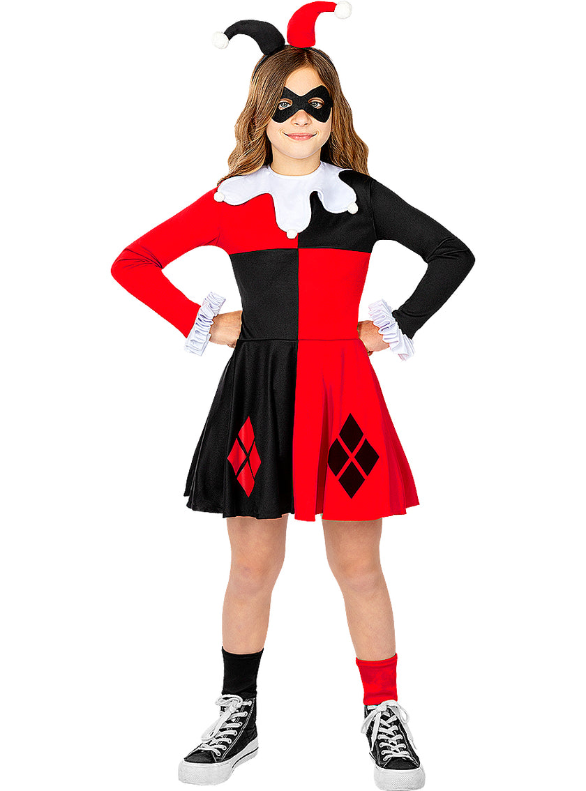 Déguisement Harley Quinn fille - DC Comics