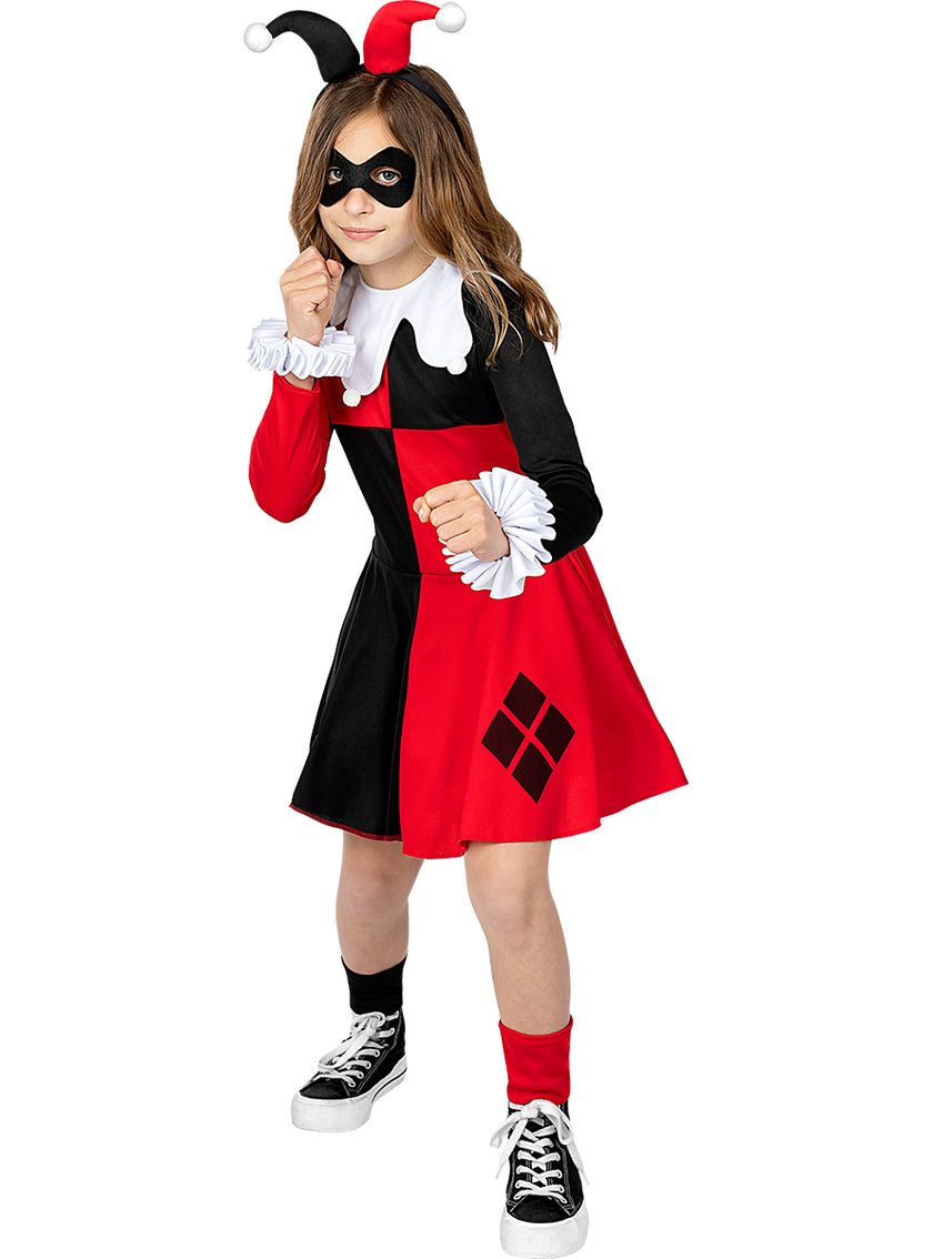 Déguisement Harley Quinn fille - DC Comics
