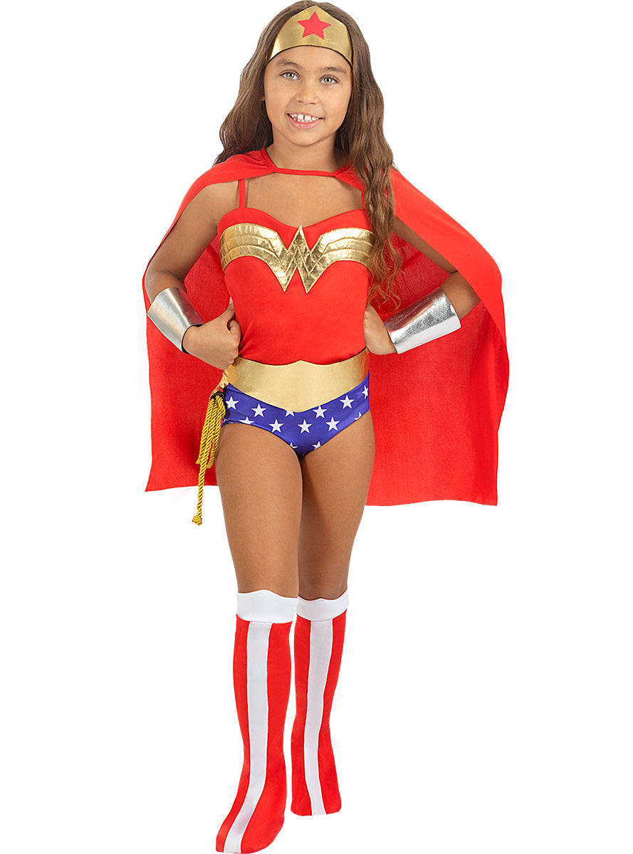 Déguisement Wonder Woman classique pour fille