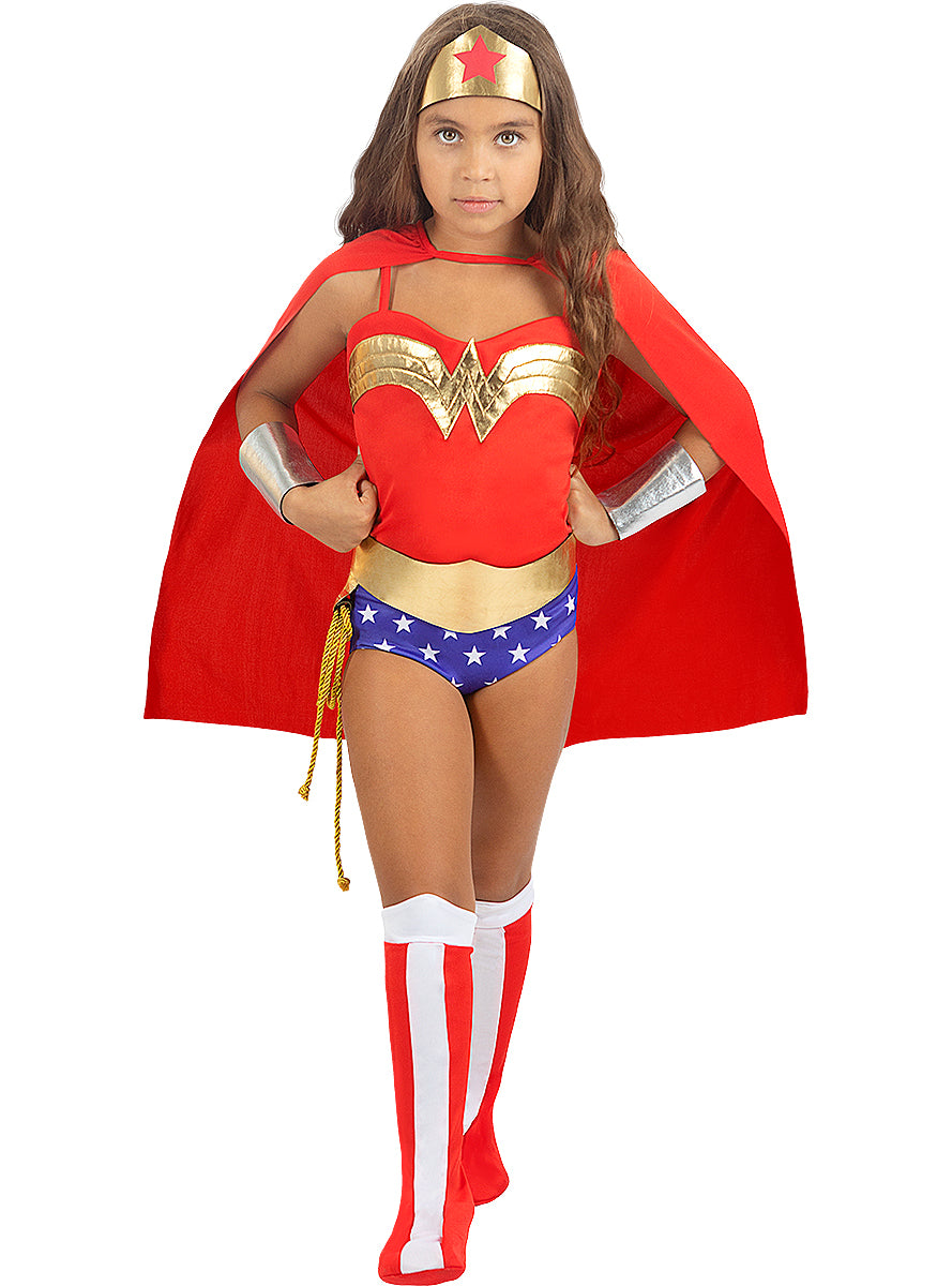Déguisement Wonder Woman classique pour fille