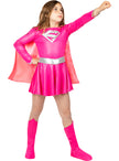 Déguisement Supergirl rose fille
