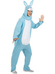 Déguisement lapin bleu adulte