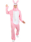 Déguisement lapin rose adulte