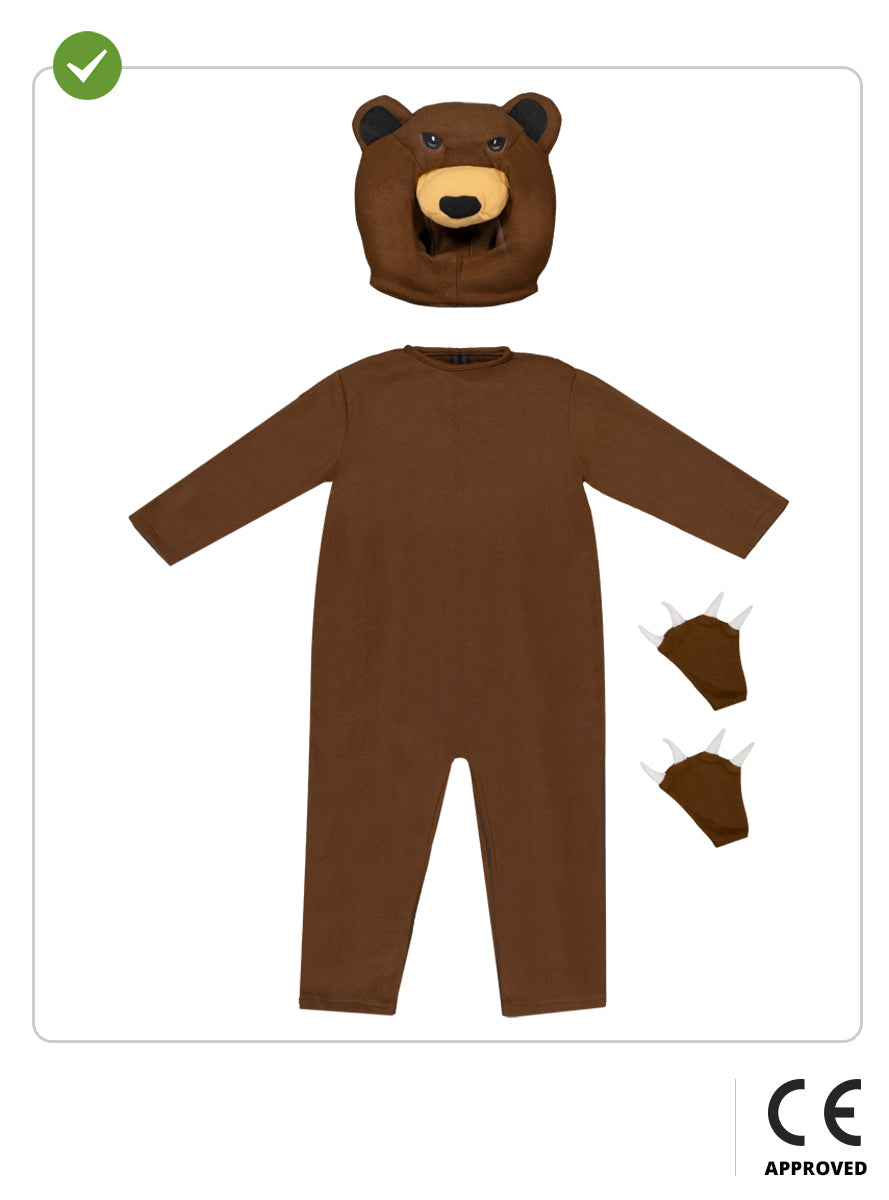 Déguisement ours brun enfant