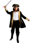 Déguisement pirate deluxe homme grande taille - Collection colonial