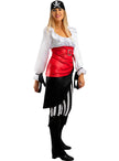 Déguisement pirate aventurière grande taille