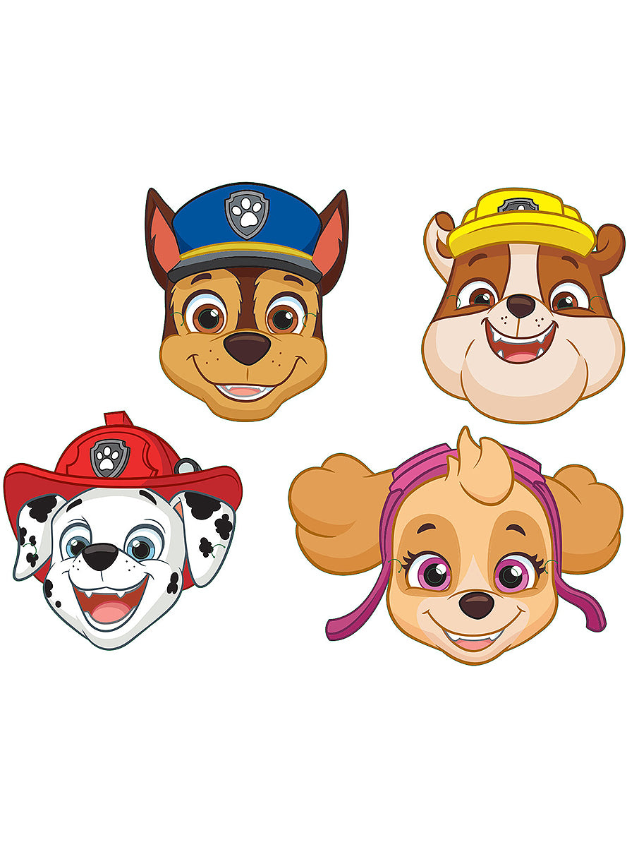 8 masques de la Pat'Patrouille enfant