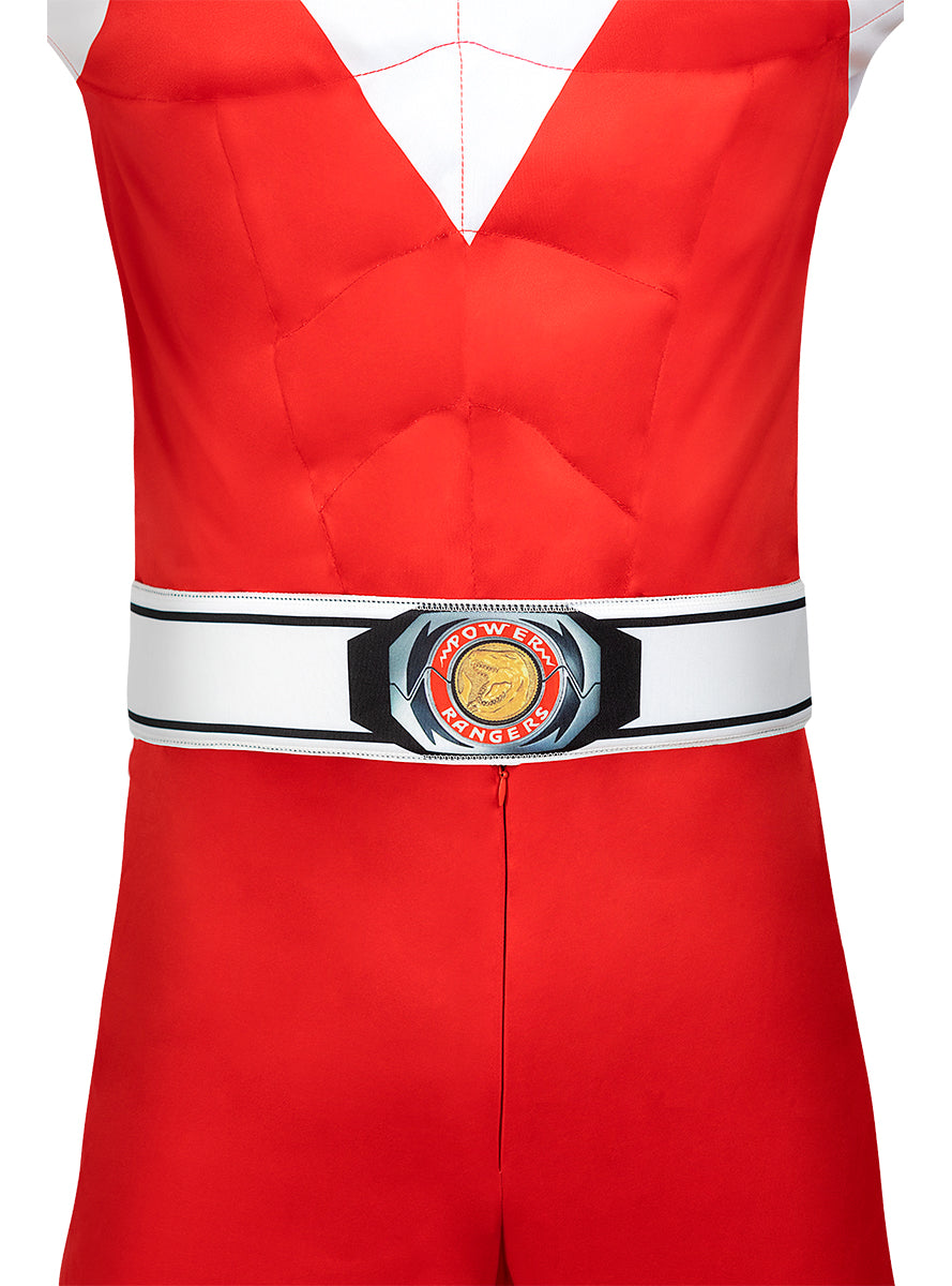 Déguisement de Power Ranger rouge adulte