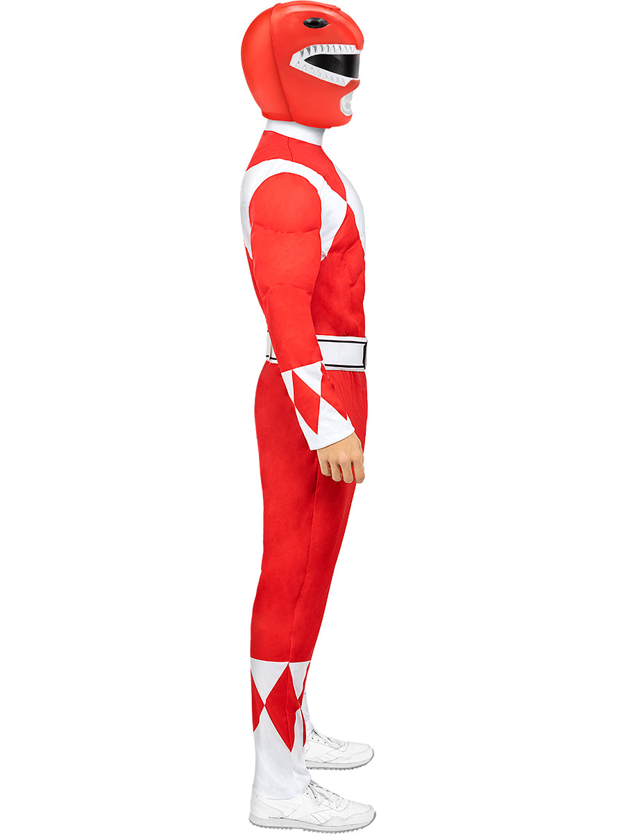 Casque Power Ranger rouge