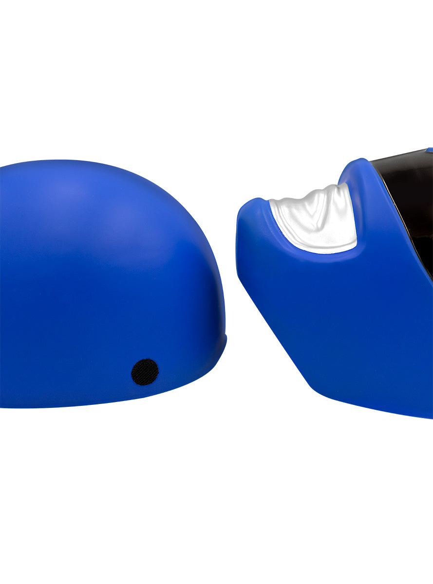 Casque Power Ranger bleu adulte