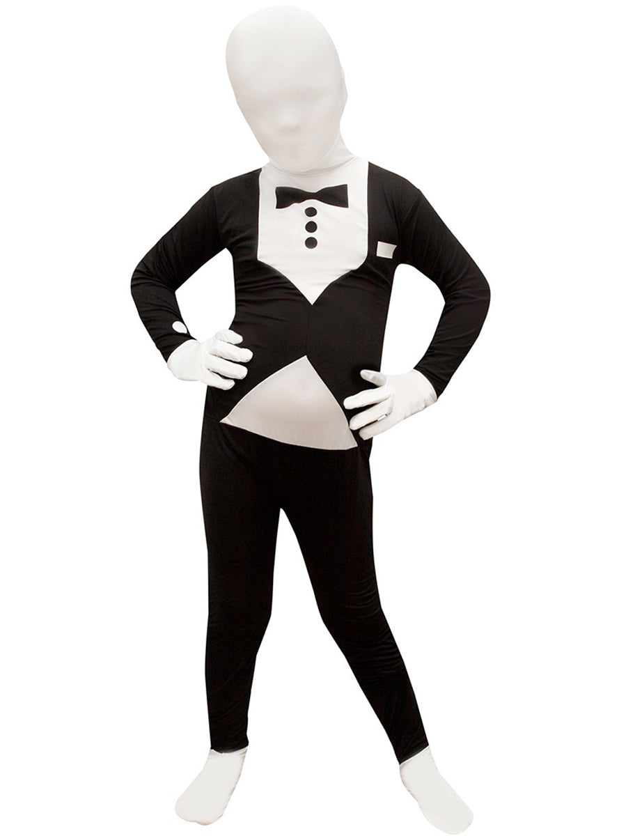 Déguisement de smoking noir Morphsuits enfant