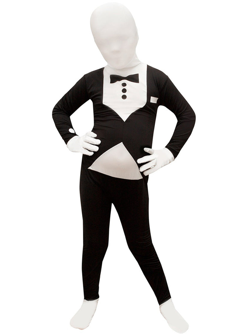 Déguisement de smoking noir Morphsuits enfant