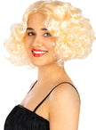 Perruque blonde années 20