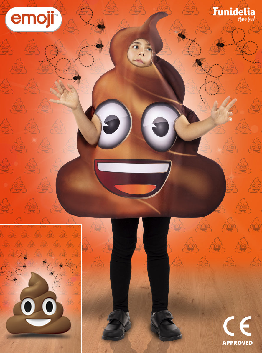 Déguisement émoji caca enfant