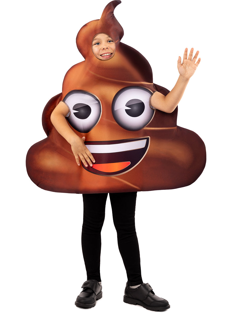 Déguisement émoji caca enfant