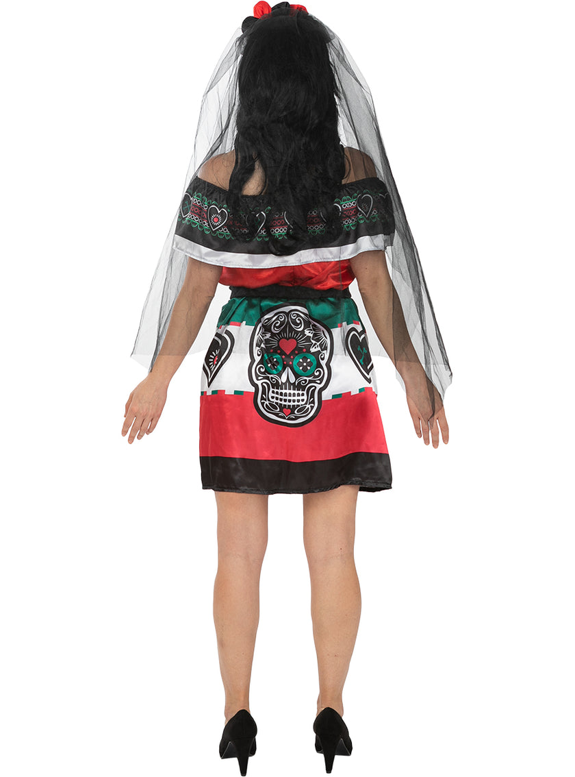 Déguisement Dia de los Muertos Mexico pour femme