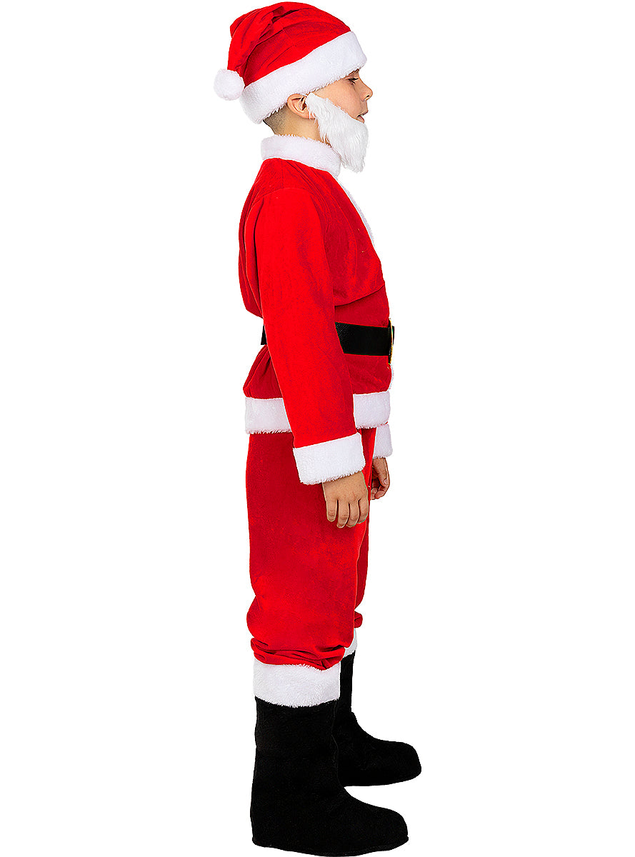 Déguisement père noël deluxe pour enfant