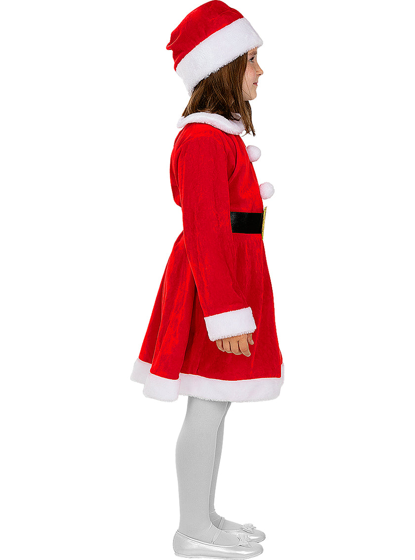 Déguisement mère noël deluxe pour fille