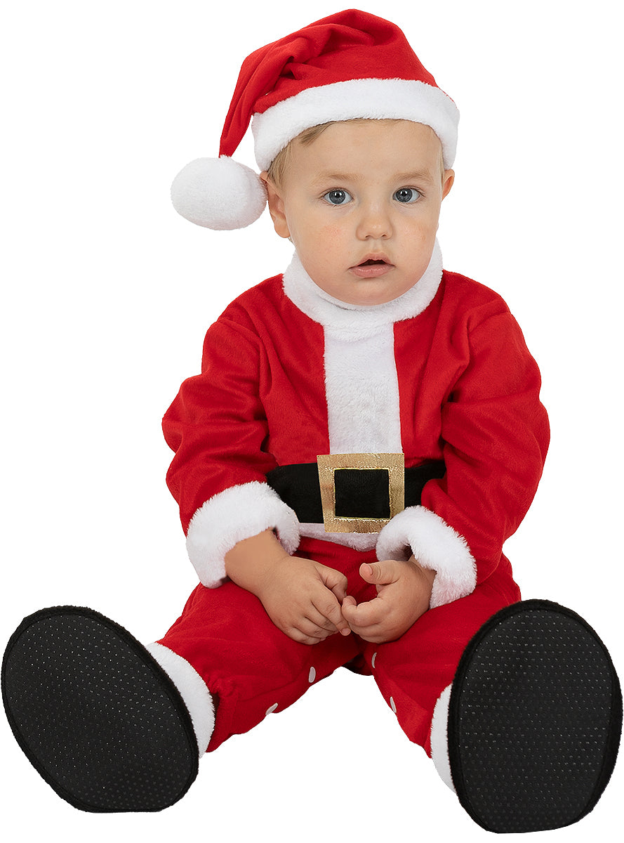 Déguisement père noël deluxe pour bébé
