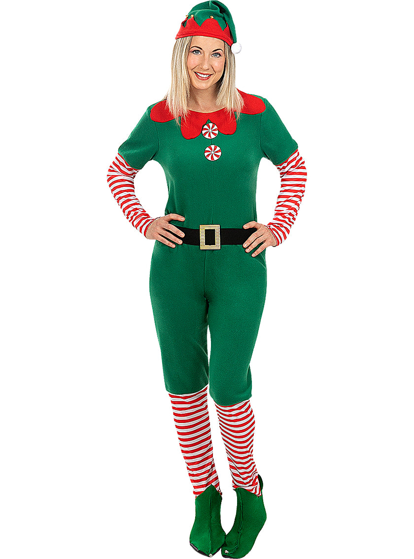 Déguisement lutin de noël pour femme