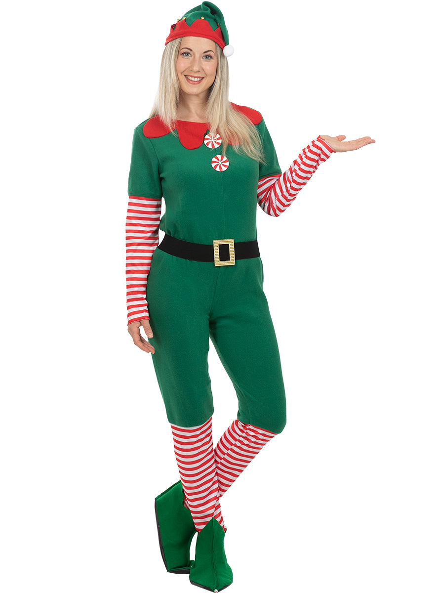 Déguisement lutin de noël pour femme