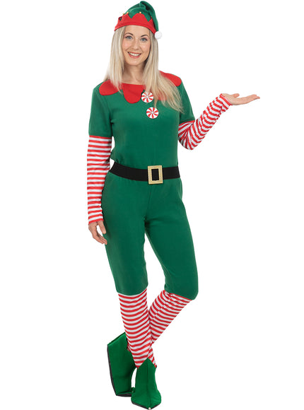 Déguisement lutin de noël pour femme