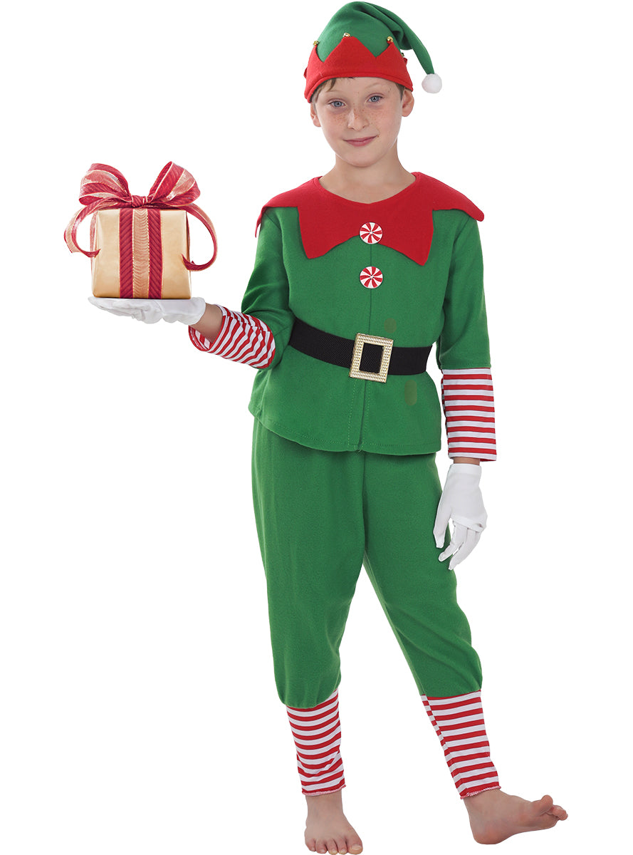 Déguisement lutin de noël pour enfant