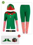 Costume d'elfe de Noël pour femmes grande taille