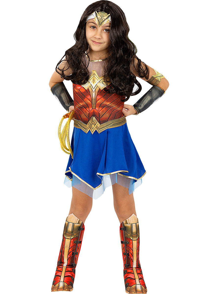 Perruque Wonder Woman pour fille