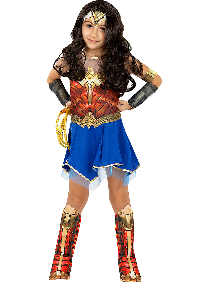 Perruque Wonder Woman pour fille