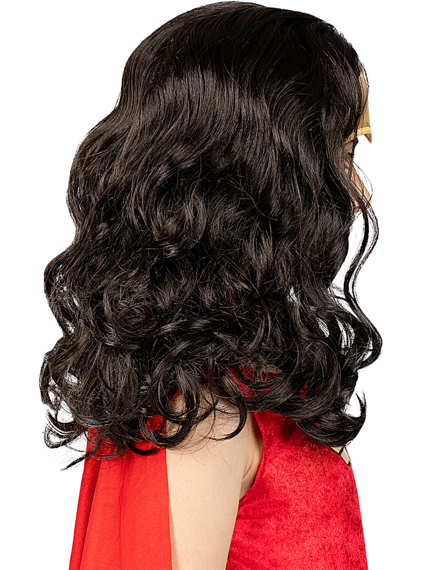 Perruque Wonder Woman pour fille