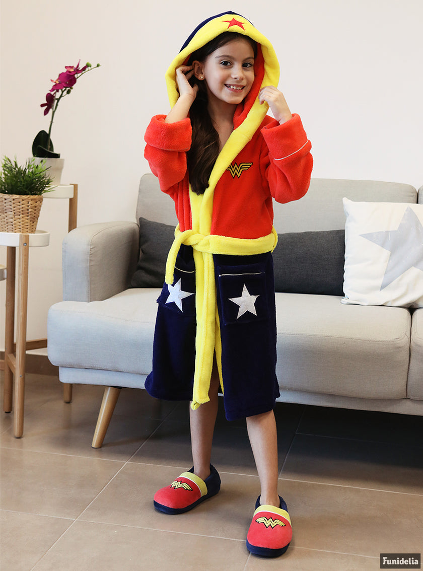 Peignoir Wonder Woman fille