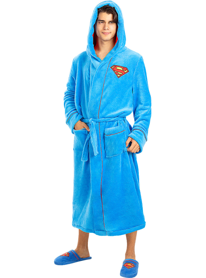 Peignoir Superman adulte